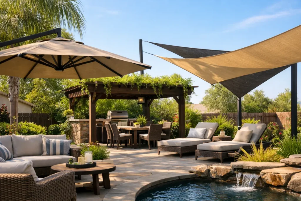 10 Best Patio Shade Ideas for Texas Heat