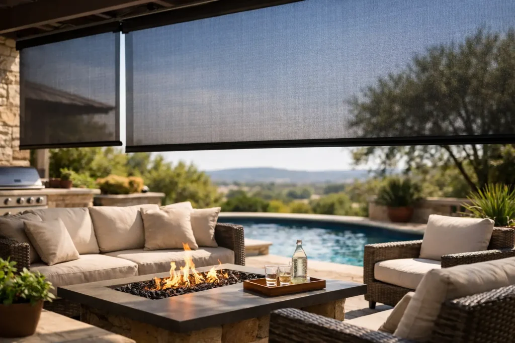 Best Exterior Shades for Patios in Texas Heat
