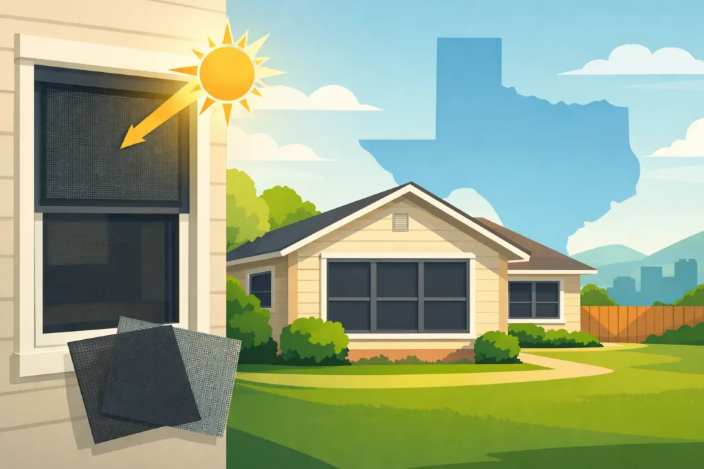 Best Solar Screens for Windows in Texas