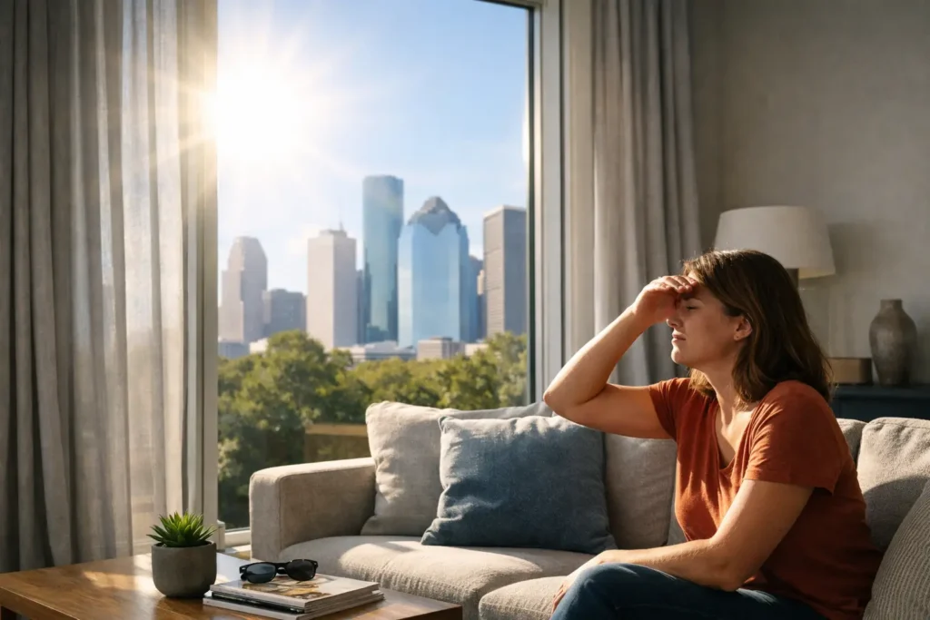 How to Reduce Window Glare in Houston Homes