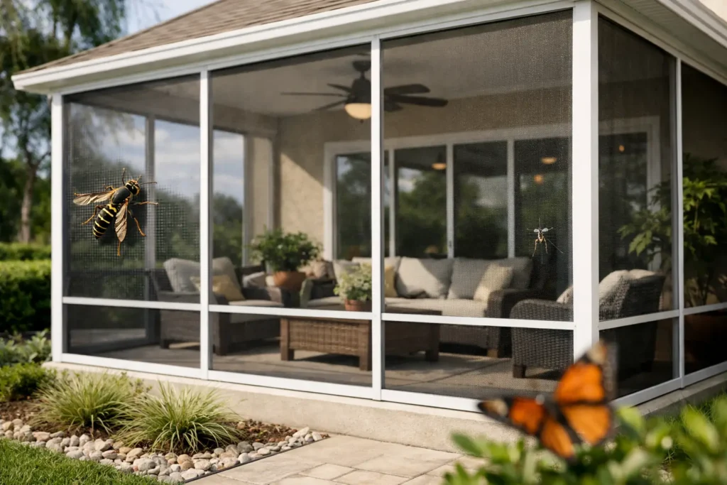 Patio Enclosure for Bug Protection That Works