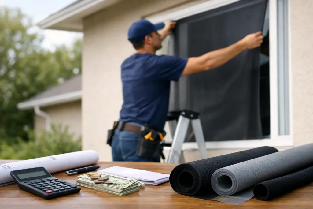 Solar Screen Installation Cost Explained