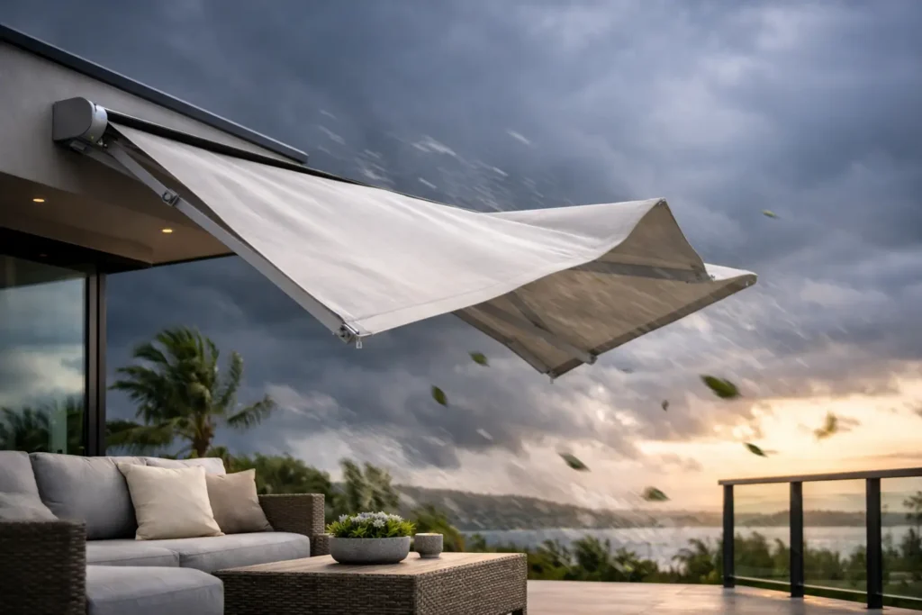 Are Retractable Shades Wind Resistant Enough?