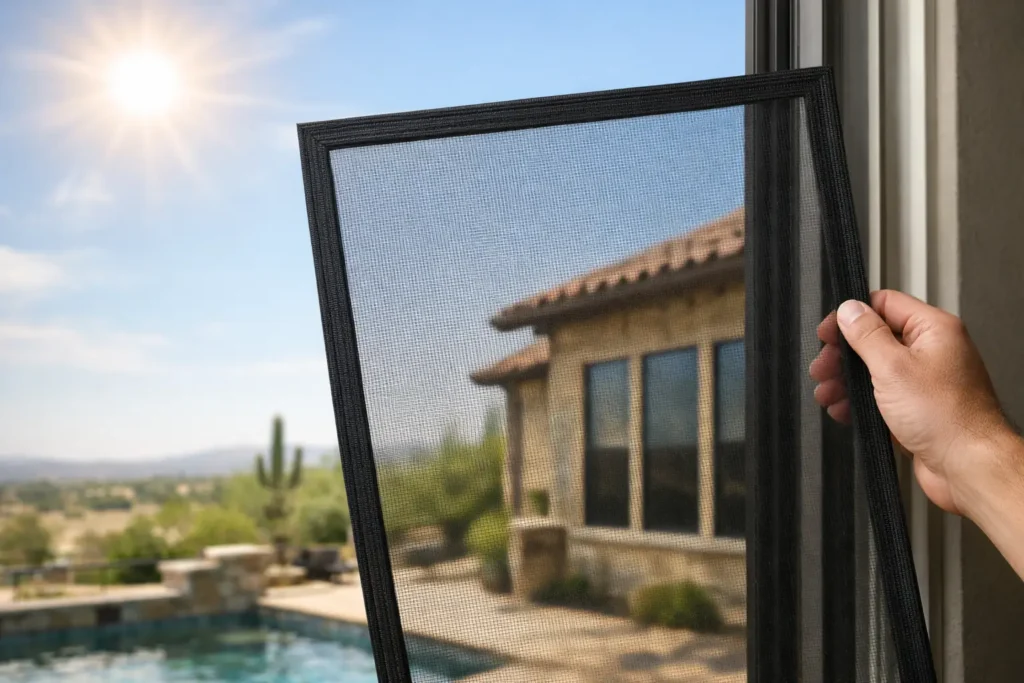 Best Window Screens for Heat in Texas Homes