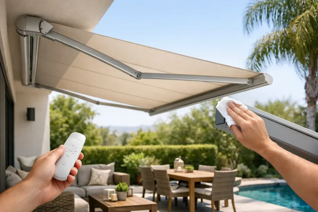 How to Maintain Retractable Outdoor Shades