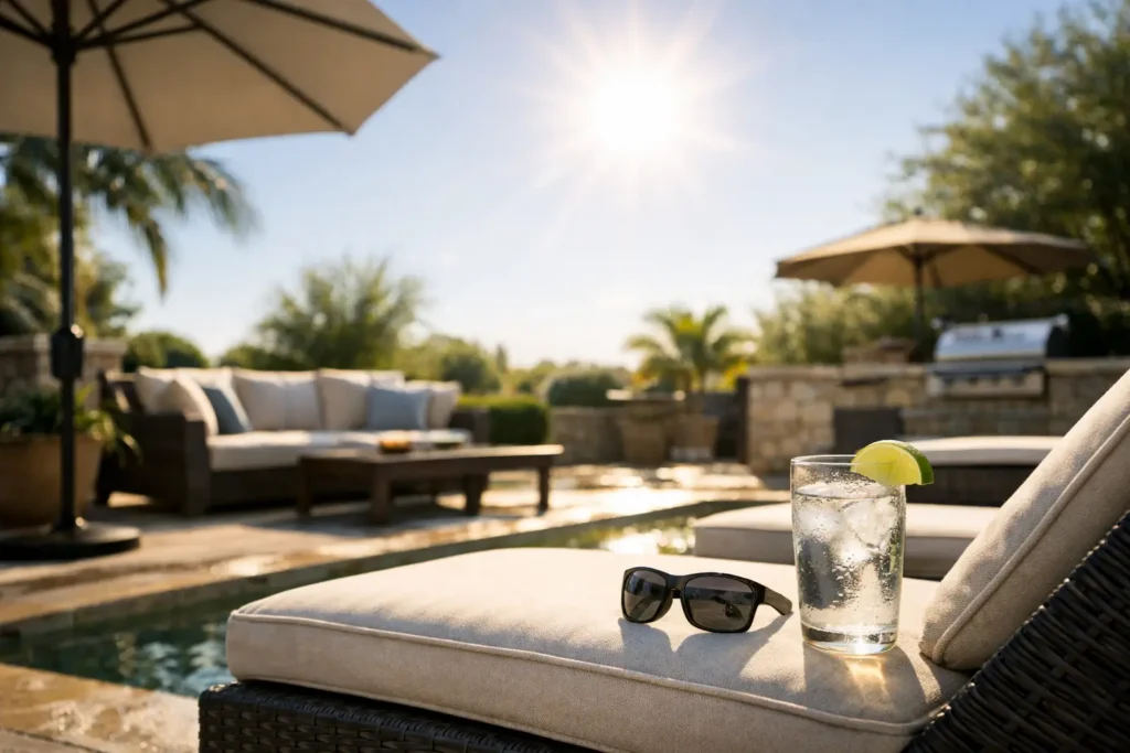 How to Reduce Patio Glare in Houston Heat