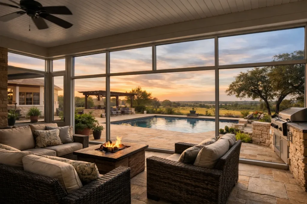 Top Benefits of Patio Enclosures for Texas Homes
