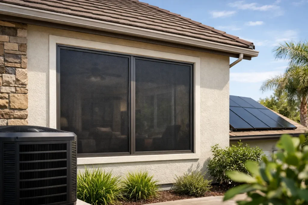 Lower Cooling Bills With Custom Solar Screens