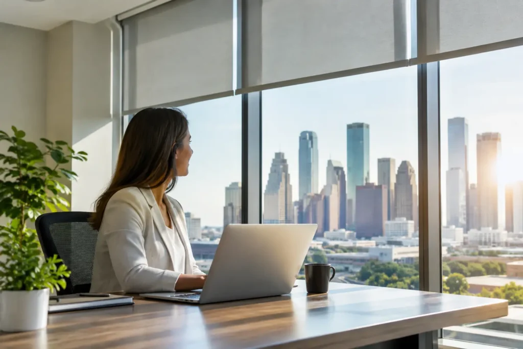 Commercial Glare Control Guide for Houston Offices