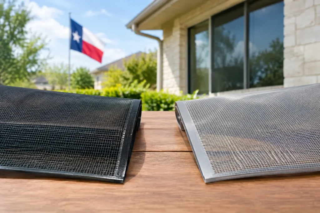 Phifer Screens Versus Fiberglass for Texas Homes